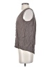 BCBG Paris 100% Rayon Gray Sleeveless Blouse Size S - photo 5