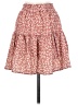 Shein 100% Polyester Paisley Red Casual Skirt Size 2 - photo 2