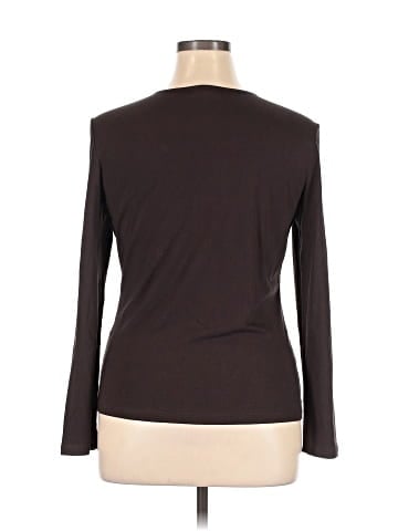 Casual Corner Long Sleeve T-Shirt (view 2)