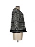 August Moon Black 3/4 Sleeve Blouse Size L - photo 4