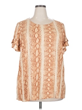 Lane Bryant Short Sleeve Blouse