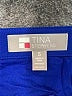 TINA Stephens 100% Rayon Blue 3/4 Sleeve Blouse Size S - photo 7