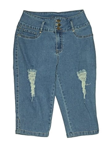 Flamingo Denim Shorts (view 1)