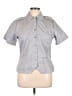 Cali Gray Short Sleeve Blouse Size 16 - photo 1