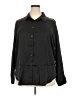 In'Voland Black Long Sleeve Blouse Size 18W - photo 1