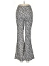 OAK + FORT 100% Polyester Animal Print Silver Dress Pants Size S - photo 2