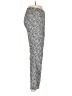 OAK + FORT 100% Polyester Animal Print Silver Dress Pants Size S - photo 4