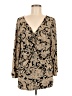 JKLA Tan Long Sleeve Blouse Size M - photo 1