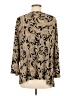 JKLA Tan Long Sleeve Blouse Size M - photo 2