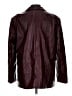 Shein 100% Polyurethane Burgundy Blazer Size L - photo 2