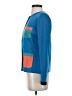 St. John Color Block Blue Cardigan Size 4 - photo 5