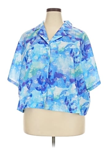 Avatar Short Sleeve Blouse (view 1)