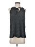 Adrianna Papell Gray Sleeveless Blouse Size XS - photo 1