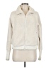 Athleta 100% Polyester Ivory Faux Fur Jacket Size M - photo 1