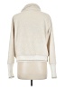 Athleta 100% Polyester Ivory Faux Fur Jacket Size M - photo 2