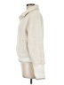 Athleta 100% Polyester Ivory Faux Fur Jacket Size M - photo 5
