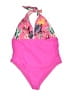 Unbranded Tropical Pink One Piece Swimsuit Size XXL - photo 1