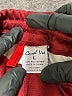 Carol Vee 100% Polyester Burgundy Track Pants Size L - photo 7