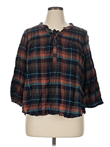 Shyanne 3/4 Sleeve Blouse (view 1)