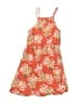 Old Navy 100% Viscose Tropical Orange Dress Size S (kids) - photo 2