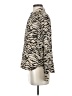Rails 100% Rayon Animal Print Ivory Long Sleeve Blouse Size XS - photo 5