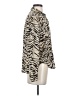 Rails 100% Rayon Animal Print Ivory Long Sleeve Blouse Size XS - photo 4