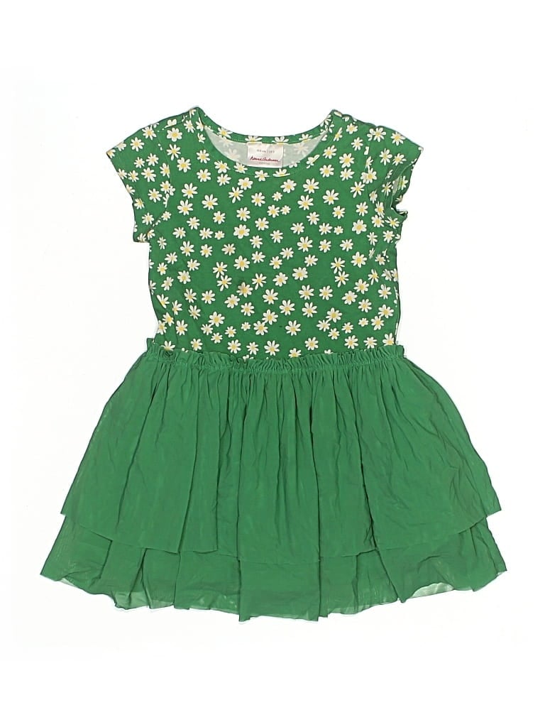 Pre-owned Hanna Andersson Kids' Dress In Green