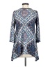 Agenda Blue 3/4 Sleeve Top Size S - photo 2