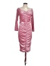Unbranded 100% Polyester Pink Cocktail Dress Size L - photo 1