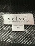 Velvet by Graham & Spencer Argyle Black Pullover Sweater Size XS - photo 7