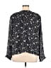 ABLE Black Long Sleeve Blouse Size 1X - photo 2
