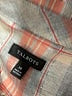 Talbots Plaid Orange Long Sleeve Button-Down Shirt Size M - photo 7