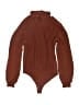 Express Brown Long Sleeve Blouse Size XS - photo 2