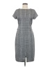 Bailey Blue Houndstooth Gray Casual Dress Size M - photo 1