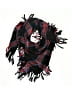 Unbranded Plaid Black Scarf One size - photo 1