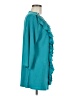 ANNTHONY Teal 3/4 Sleeve Blouse Size M - photo 4