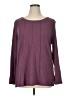 Erika Purple Pullover Sweater Size XL - photo 1