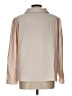 Shein Curve 100% Polyester Color Block Tan Long Sleeve Blouse Size 12 Plus (0) - photo 2