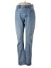 Everlane 100% Organic Cotton Stripes Blue Jeans Size 26 waist - photo 1