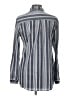 Love Potion 100% Polyester Stripes Gray Long Sleeve Blouse Size L - photo 2