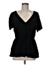Torrid Black Short Sleeve Blouse Size Med Plus (00) - photo 1