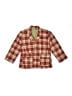Bella Bliss Plaid Red Jacket Size 5 - photo 1