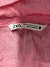 Zara Pink 3/4 Sleeve Blouse Size XL - photo 7