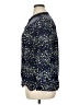 Talbots Outlet 100% Rayon Stars Blue Long Sleeve Blouse Size XL - photo 5
