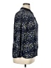 Talbots Outlet 100% Rayon Stars Blue Long Sleeve Blouse Size XL - photo 4