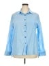 Unbranded Blue Long Sleeve Button-Down Shirt Size XXL - photo 1