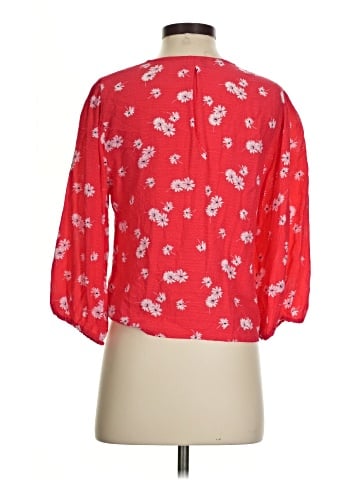 Veronica M. 3/4 Sleeve Blouse - back