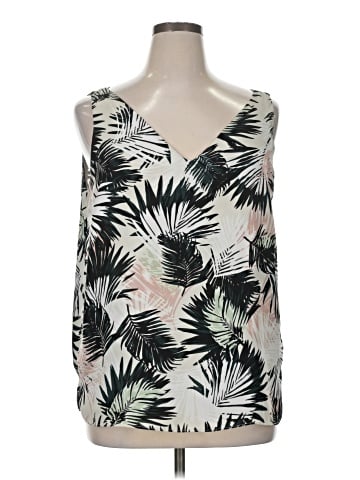 Roz & Ali Sleeveless Blouse (view 1)