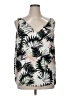Roz & Ali 100% Polyester Black Sleeveless Blouse Size XL - photo 1