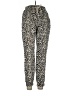 Hayden Animal Print Gold Casual Pants Size L - photo 1
